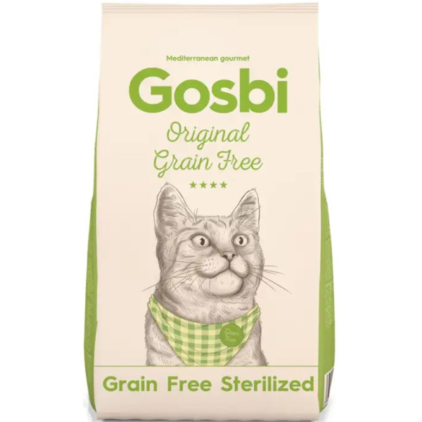 Gosbi Original 無穀物貓糧 絕育成貓配方 3kg / 7kg